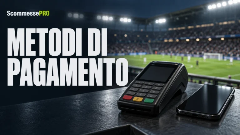 Un terminale e uno smartphone per la guida ai metodi di pagamento.