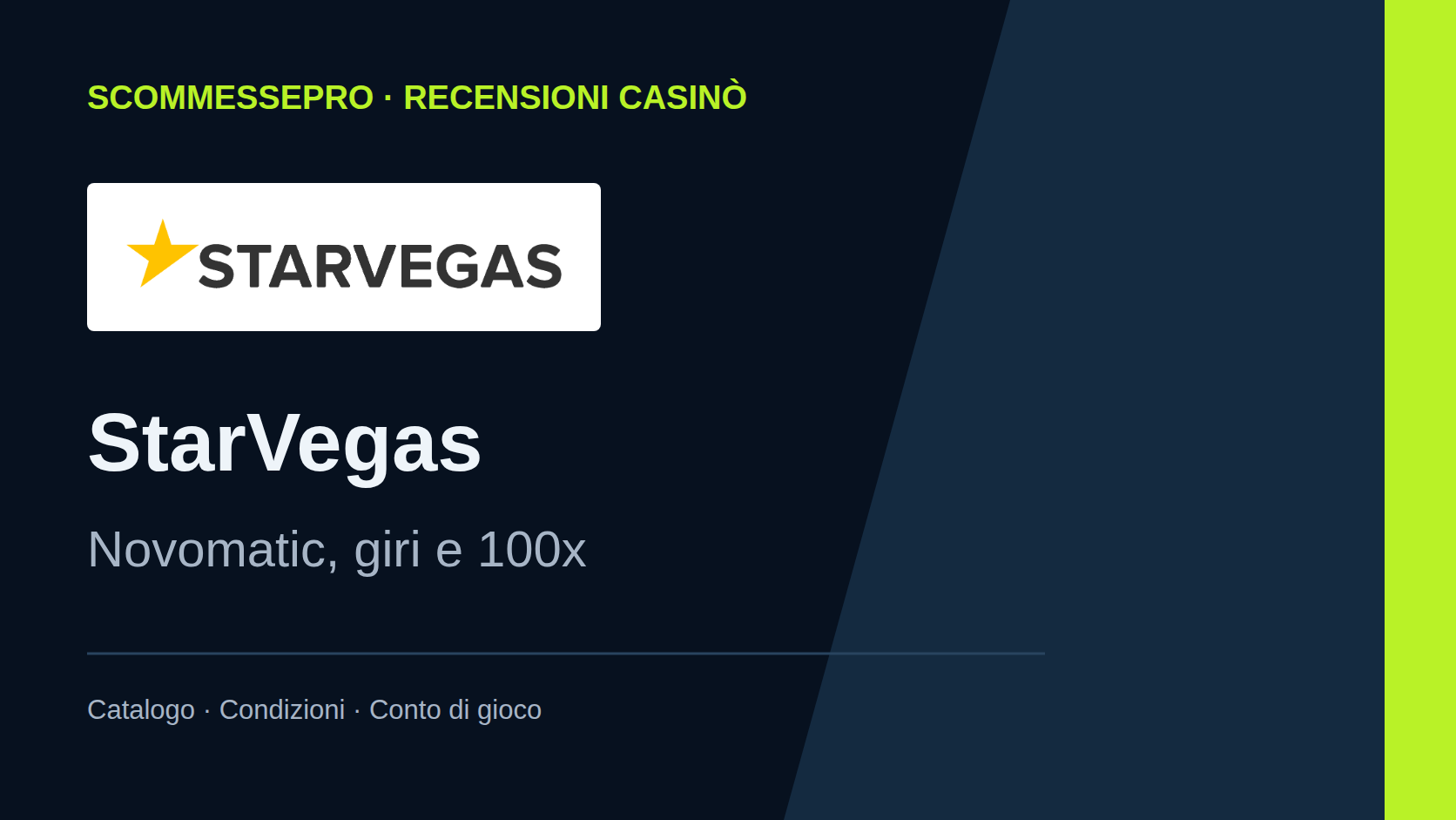 StarVegas casinò: recensione, Novomatic e bonus SPID