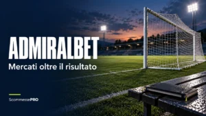 Recensione AdmiralBet: Bet Builder sul calcio, bonus su quote alte